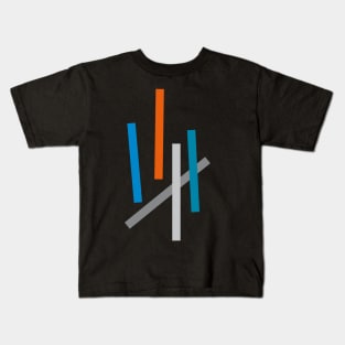 Minimal color sticks Kids T-Shirt